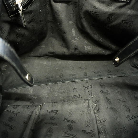 Auth Gucci GG Canvas Tote Bag 232957 Women's  Beige,Black - Picture 4 of 11